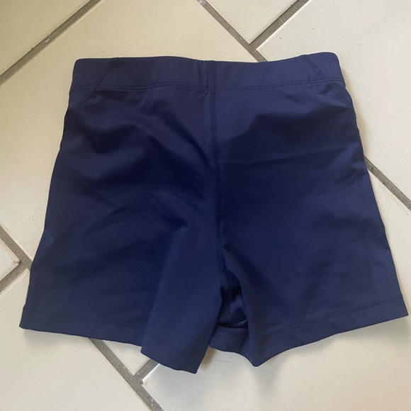 Nike Bright Blue Exercise Shorts - Picture 2 of 4